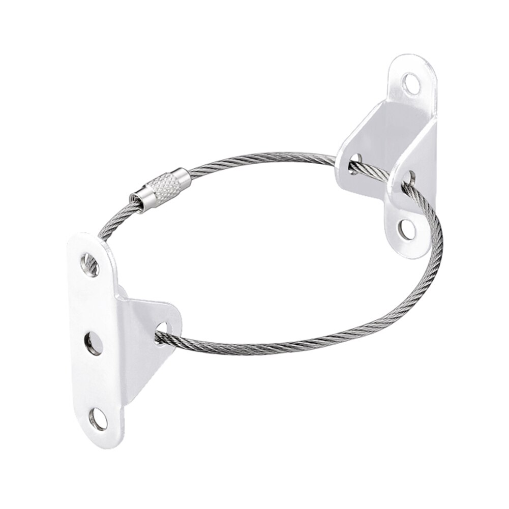 Child Protection Furniture Anti Fall Strap Baby Safety Security Anti-Tip Fixture Fall Furniture Prevention Device: white