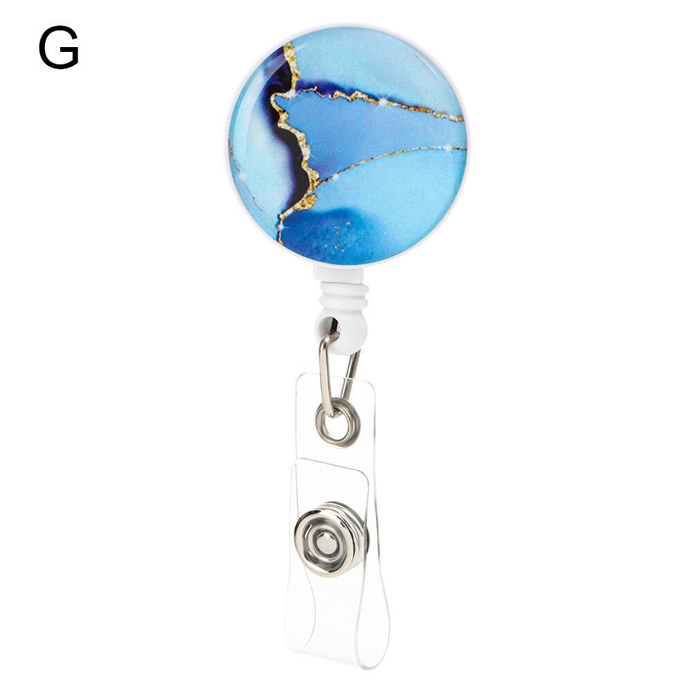 Porte-Badge rétractable d'infirmière, porte-Badge de nom d'infirmière, porte-carte d'identité drôle, pince pivotante, pour étiquette de nom de travail, fourniture de bureau, 1 pièce