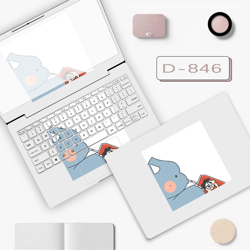 laptop stickers Cute girl cartoon series stickers laptop keyboard stickers laptop skin for macbook air a2179 hp lenovo 340 ABC