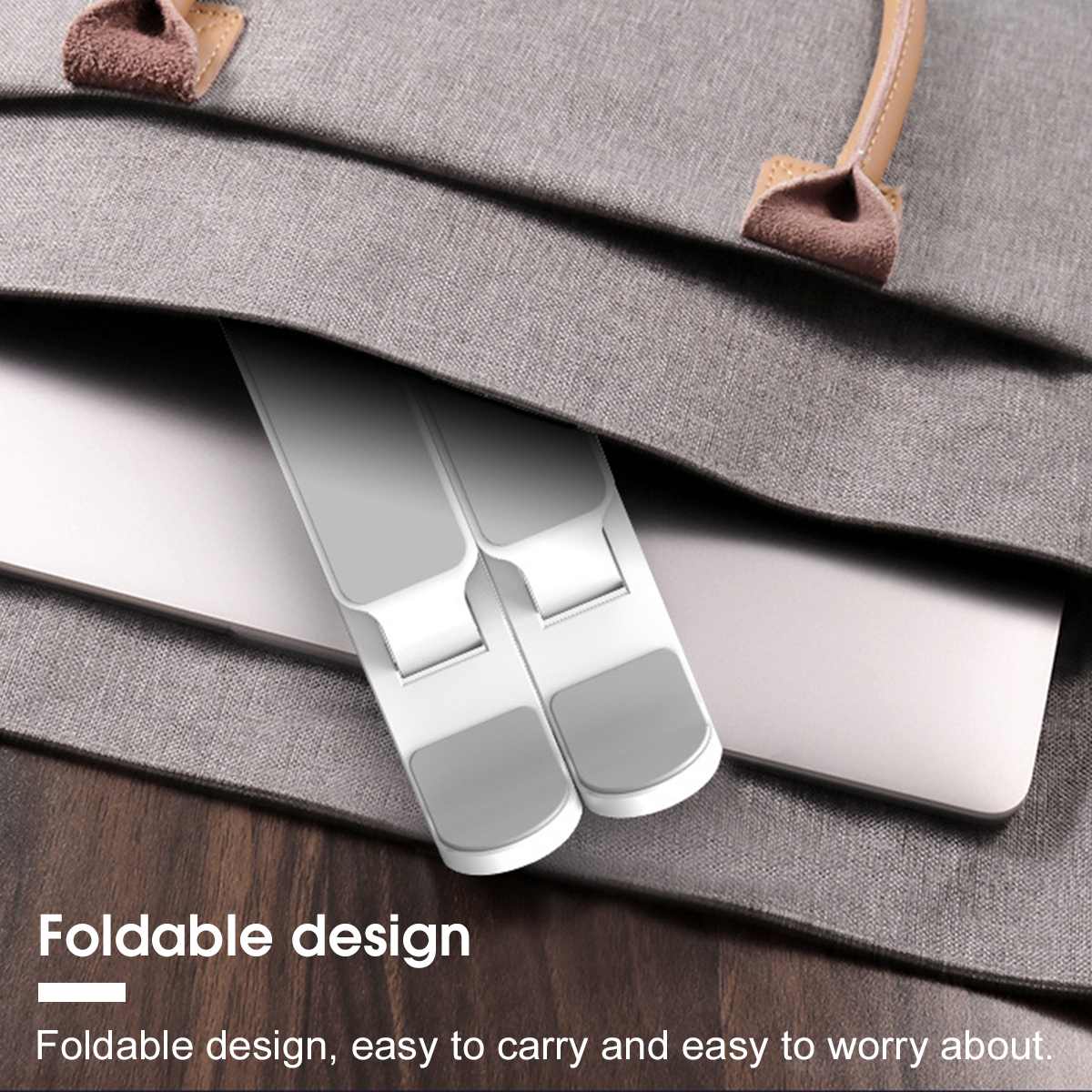 Portable Laptop Stand Foldable Support Base Notebook Stand Holder For Macbook Pro Air HP Lapdesk Computer Cooling Bracket Riser