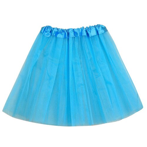 ARLONEET Tutu Skirt Girls Kids Baby Dance Solid Elastic Tutu Skirt Pettiskirt Ballet Fancy Costume 2-8 Years Girl clothes 30#: Sky Blue