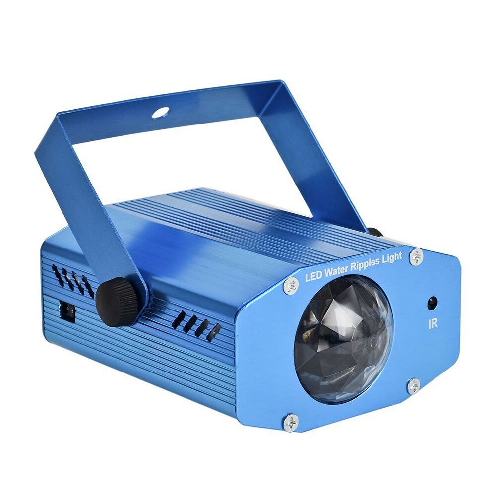 1 st rgb led vatten rippel projektor scenbelysning för party club dj disco ljus scen effekt lampa kommersiellt ljus