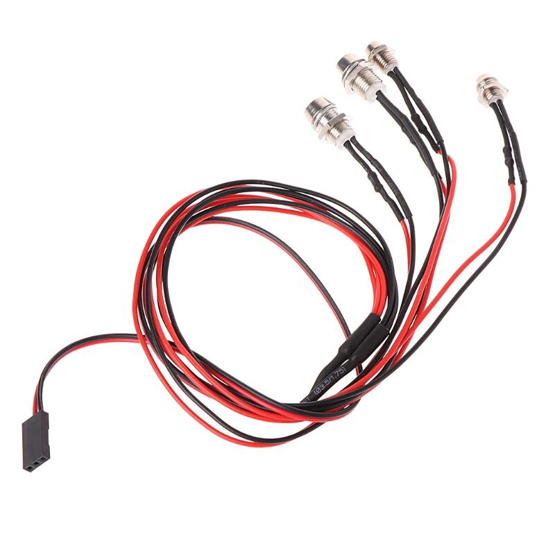 Rc On-Road Drift Auto Led Night 5 Mm &amp; 3 Mm Koplampen Koplampen Licht 634F