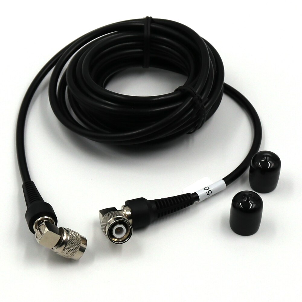 BEITIAN 5 Meter length RF Feeder Cable GNSS antenna Cable GPS antenna bent sub TNC male-TNC male cable,C-5-TNC-W-TNC-W