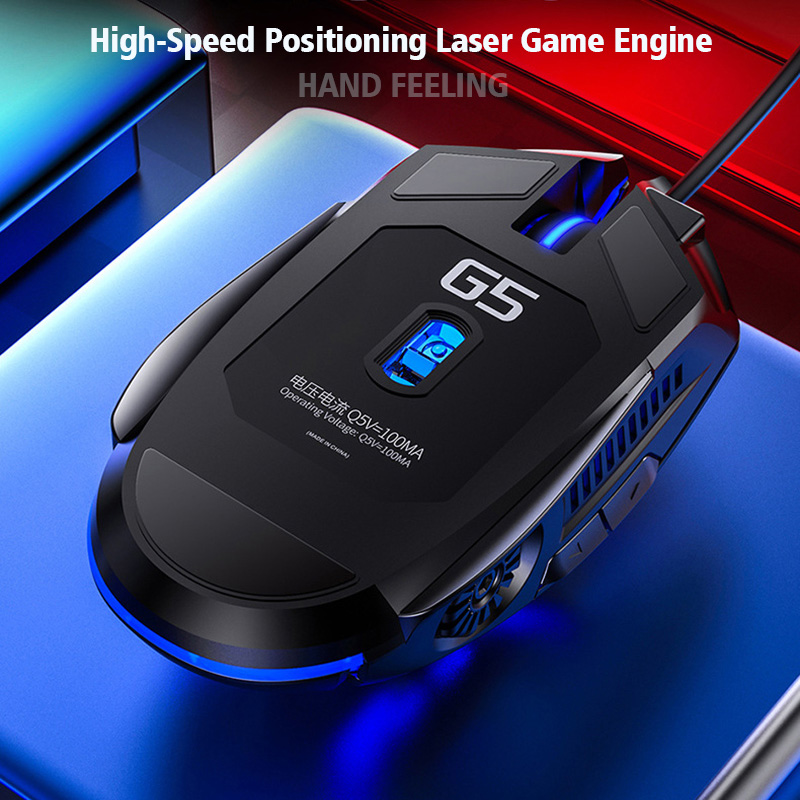 Gamer Gaming Mouse 6d 3200Dpi Lichtgevende Verstelbare Usb Computer Muizen Led Stille Muis Voor Laptop Pc Mechanische 4 Hoge Snelheid Muizen
