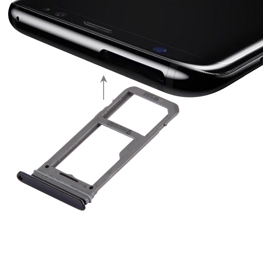Für Galaxis S8 SIM Karte Tablett + Mikro SD Tablett