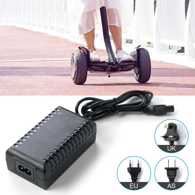 Adaptateur d'alimentation 42V 2a pour Scooter, chargeur AU/US/EU/UK, prise US, pour Scooter à 2 roues à auto-équilibrage