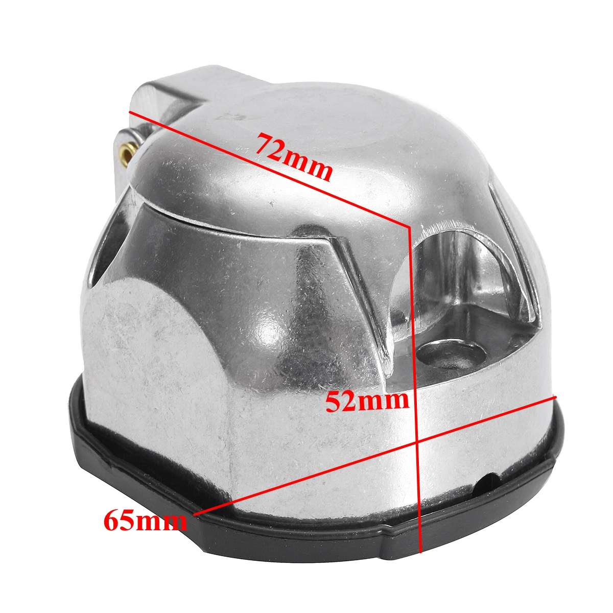 12N 7 pin Metal Towing Plug & Socket Connector Kit for Towbar Caravan Traile