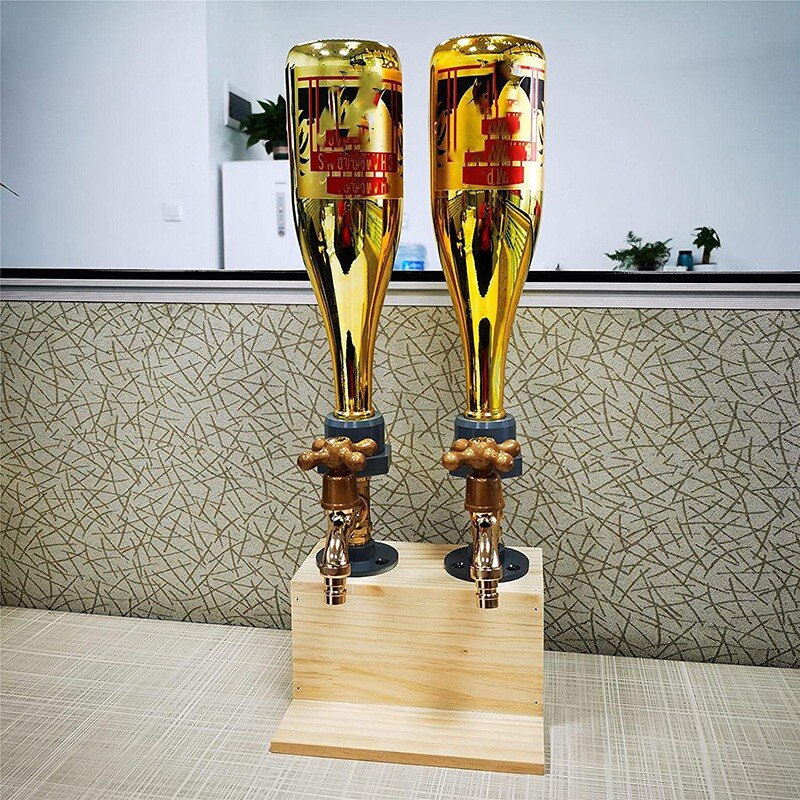 Schnaps Whiskey Holz Spender Bahre klopfen Stehen Trinken Halfter Halterung Gestell Whiskey Spender Organizer