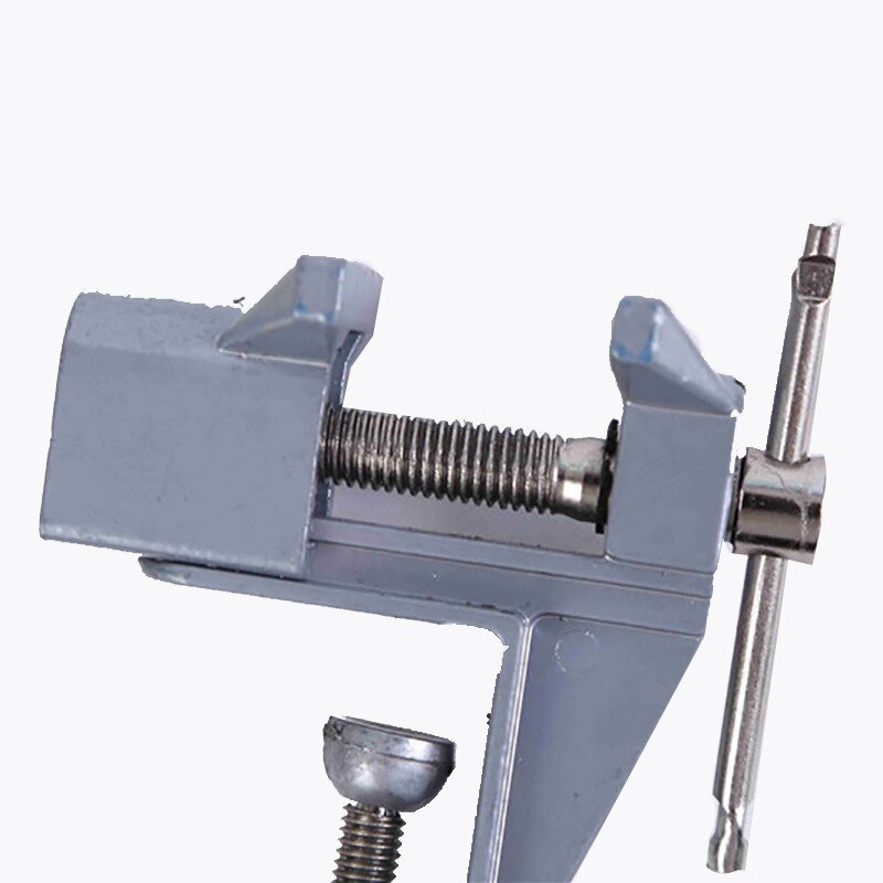 360 Degree Rotating Table Vise Portable Hobby DIY Woodworking Universal Mini Clamp-on Table Bench Vise Clamp Electric Drill Stan