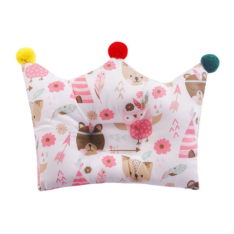 [Simfamily] Neugeborenen Baby Cartoon Kissen Crown Form Kopf Schützen Baby Bettwäsche Kissen Pad baby Kopf Unterstützung Verhindern Kissen: NO1