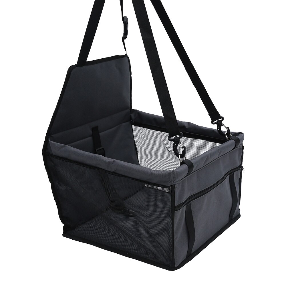 Reizen Hond Huisdier Draagtas Hond Auto Seat Cover Carrying Rugzak Opvouwbare Hangmat Reizen Huisdier Accessoires Voor Katten Hond Zak rugzak: Grijs