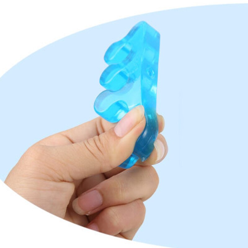 1 pair Silicone Soft Form Toe Separator / Finger Spacer For Manicure Pedicure Nail Tool Flexible Soft Silica Correction Tools