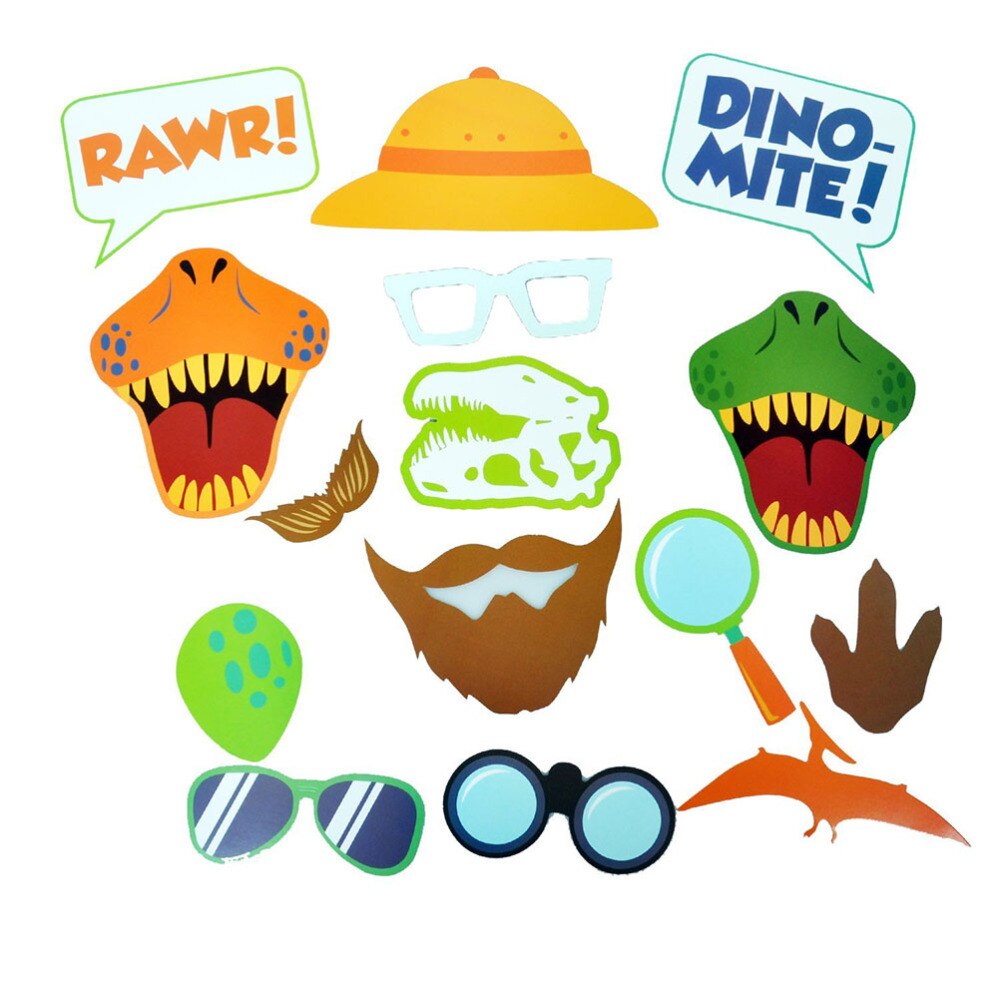 20pcs Photo Booth Props for Kids Children Birthday Party