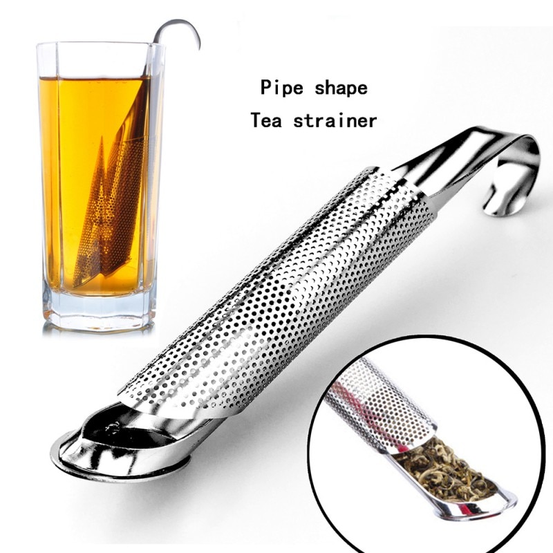 Pipe Strainer Amazing Tea Infuser Touch Stainless Steel Tea Tool Strainers