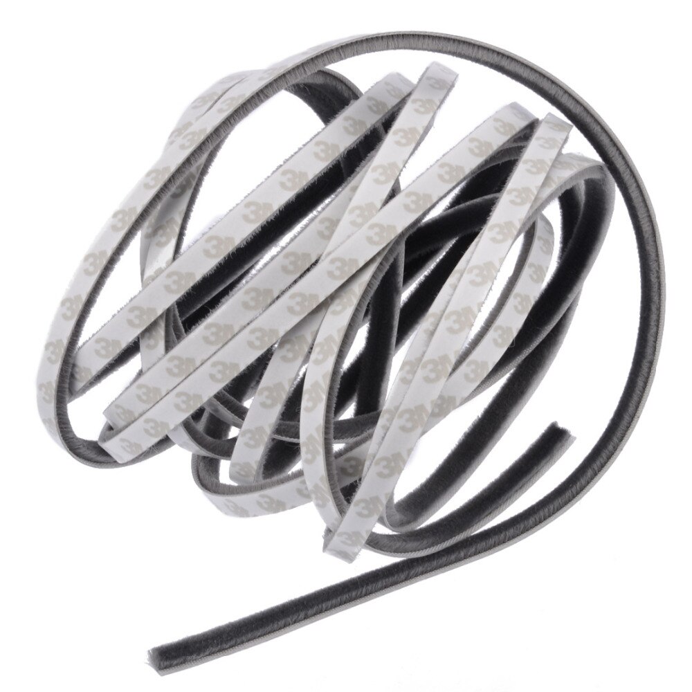 5m zelfklevende afdichtstrips voor deuren, tochtstrips voor ramen, afdichtfolie voor deuren, borstelstrips voor deuren, tochtstrips voor deuren