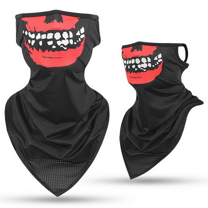 Bufanda Unisex con cuello de pasamontañas para deporte al aire libre, máscara facial de cuello Unisex, bufanda de escalada: E666115