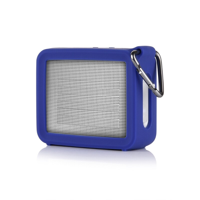 Housse de protection pour haut-parleur Portable, étui de transport en Silicone, Compatible avec JBL GO 2 GO2, Bluetooth: blue