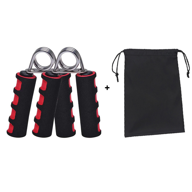 2022 Foam Hand Grip Strengthener Finger Exerciser Wrist Arm Strength Relieve Wrist Pain Adjustable Gym Wrist Strength Exerciser: white