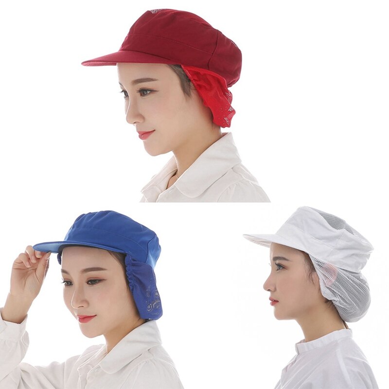 Elastic Kitchen Hat Men Women Chef Hat Restaurants Accessories Dustproof Cooking Cap Breathable Hotel Cook Cap Work Uniform