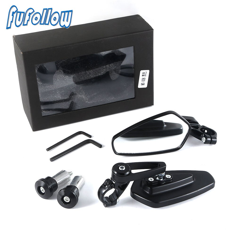 Rétroviseurs de moto pour Honda, Yamaha, Kawasaki, Z750, Z800, Z1000, Suzuki, Ducati, XT 660, XT660 X R, 22mm