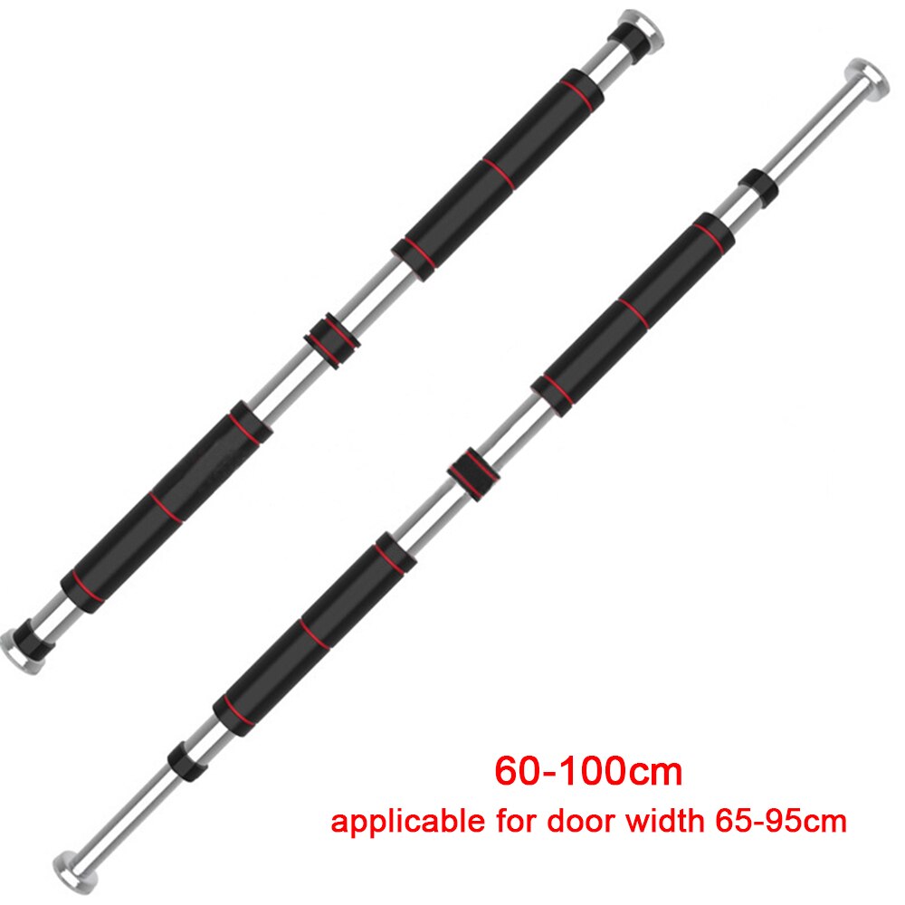 200kg justerbare dør horisontale barer trening hjemme trening gym hake opp pull up arm trening bar sport fitness utstyr: 60 to 100cm