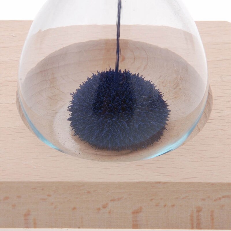 1pcs net Hourglass Awaglass Hand-blown Sand Timer Desktop Decoration netic Hourglass Blue
