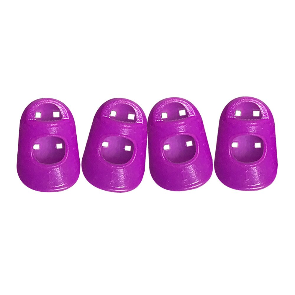 4 pièces Silicone guitare pouce basse doigt pics protecteur plectre échaudage protège-doigts annonce