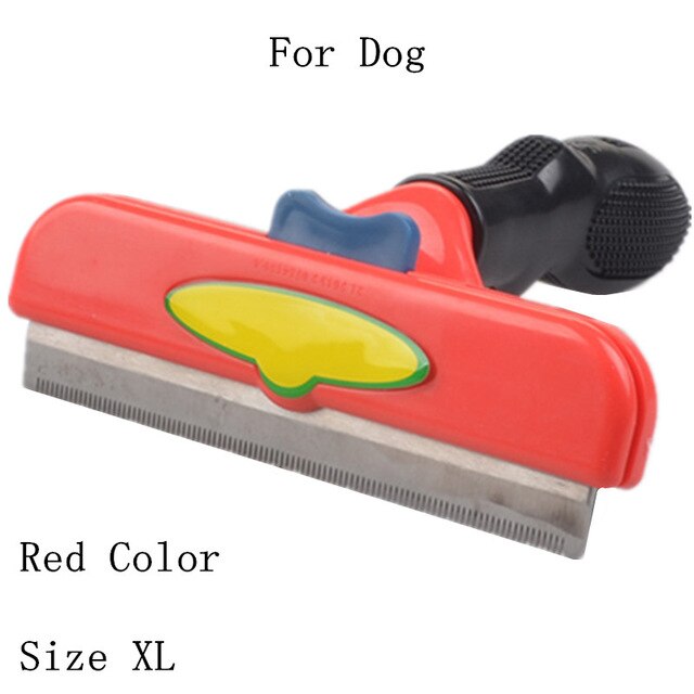 Peignes pour animaux domestiques, brosse à poils de chiens et de chats, outils de toilettage, avec fixation détachable, peigne pour chien et chat: For Dog XL / short hair