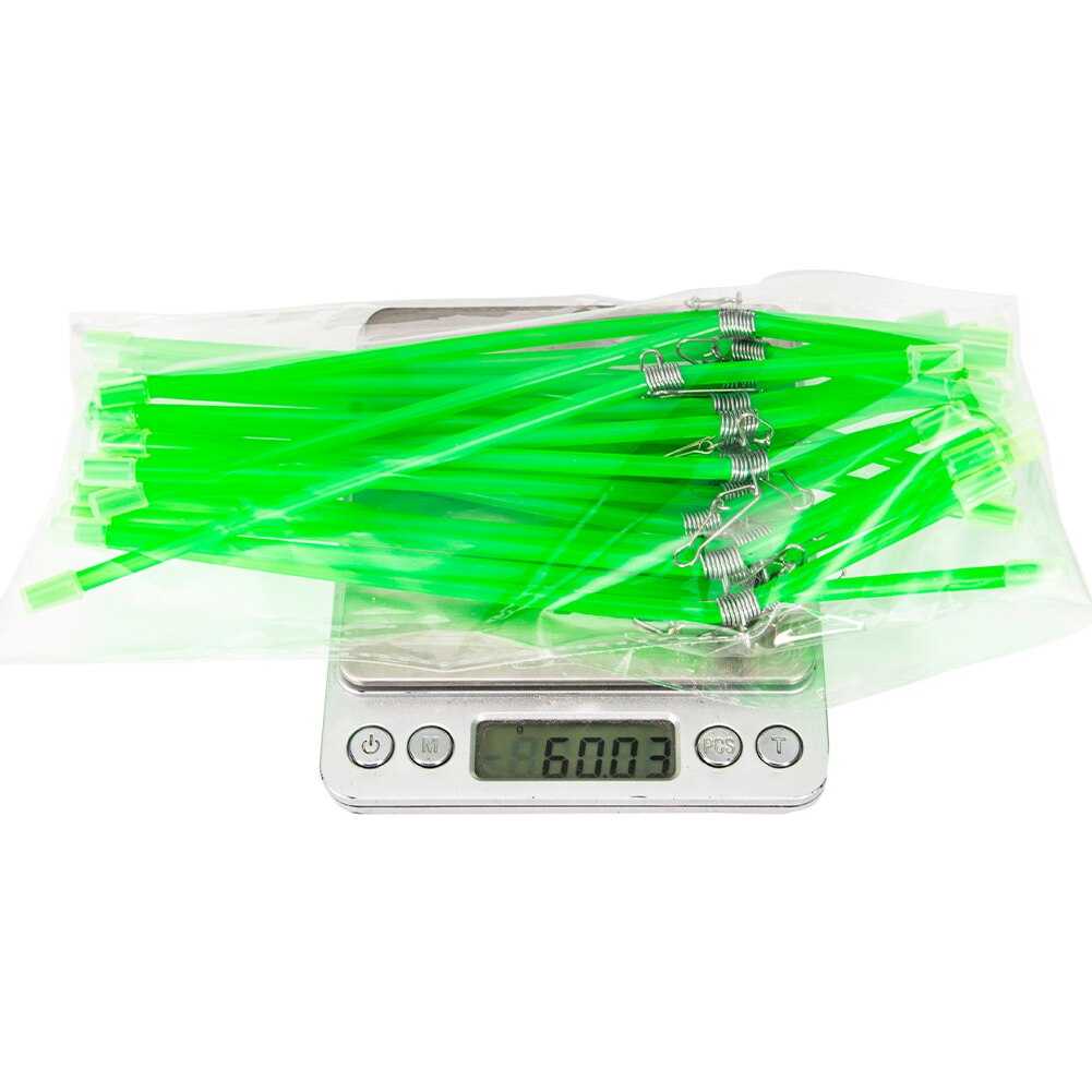 20Pcs Zee Vissen Anti-Tangle Boom Tube Balance Connector Anti Gieken Glow In Nacht Vissen Rig Gebogen Gieken visgerei