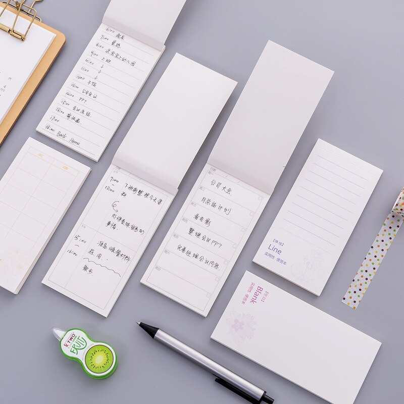 Libreta pequeña y bonita, cuaderno , Simple y a la , no impreso, Bloc de notas multifuncional, lata de roturas