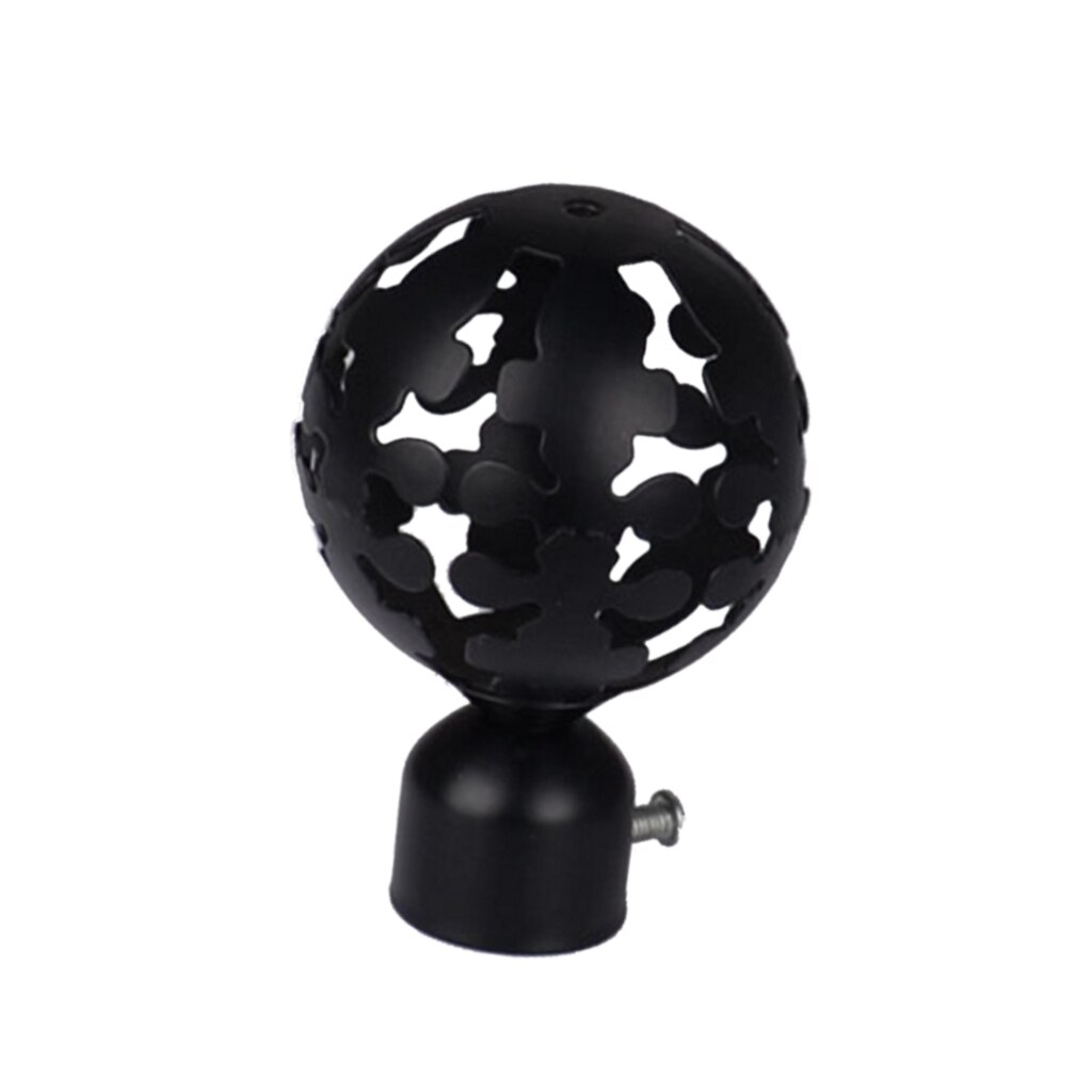 Various Curtain Pole Finials Window Panel Rod Decorative Ends Head - 1 Pcs PICK