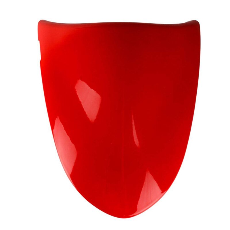 Rear Seat Cowl,Motorcycle Rear Seat Cowl Fairing Tail Cover Hard ABS Pad for Kawasaki ZX6R ZX 6R 2005-2006 Red