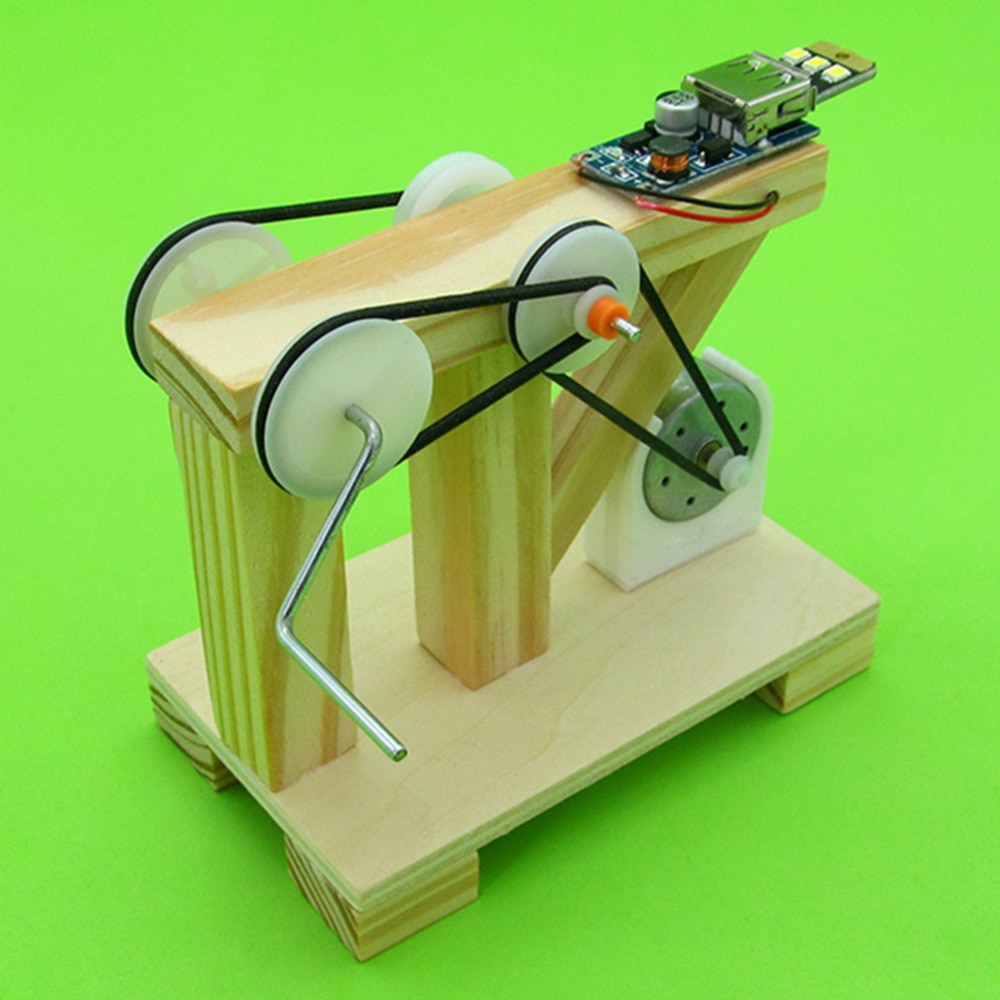 Diy Dynamo Generator Model Wetenschappelijke Fysieke Experiment Gereedschappen Kits Kinderen Creatief Educatief