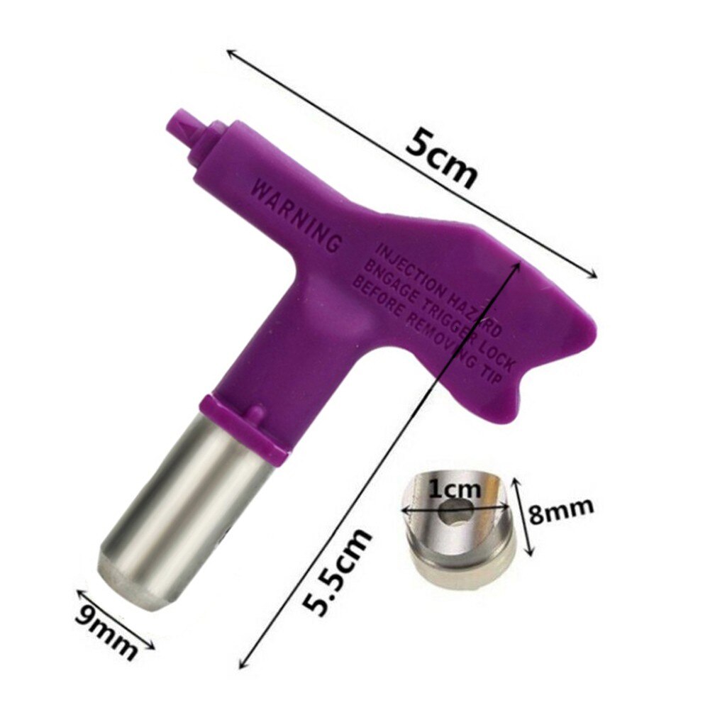 1PC 533/535 Airless Spray Tip Fine Finish Nozzle Wide Range Of Sizes 531-535 Paint Sprayers Guns Tool Accessory