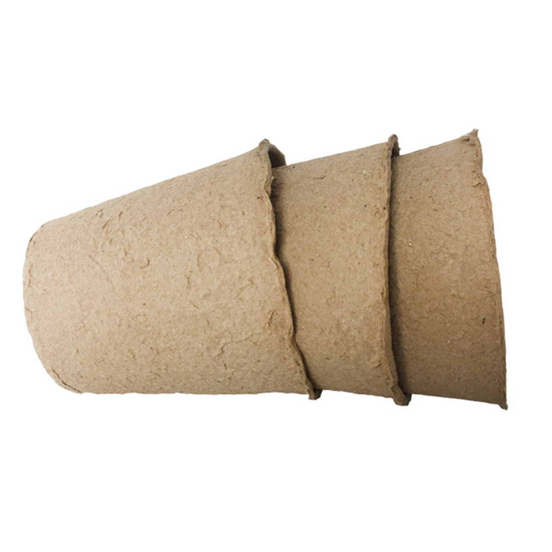 VICTMAX 100Pcs/set 8*8*8cm Paper Pulp Seedling Cup Nursery Pots Biodegradable Flowerpot for Garden Supplies