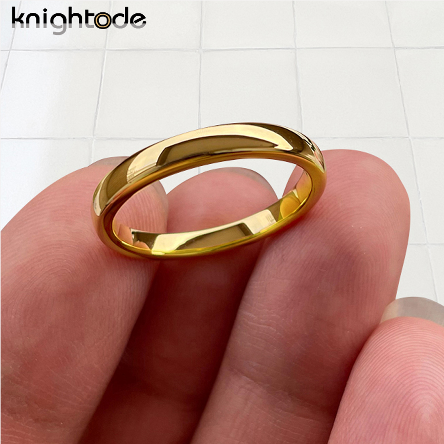 3mm 5mm 7mm Classic Wedding Band Tungsten Carbide Rings Women Men Engagement Jewelry Dome Polished Finished Comfort Fit