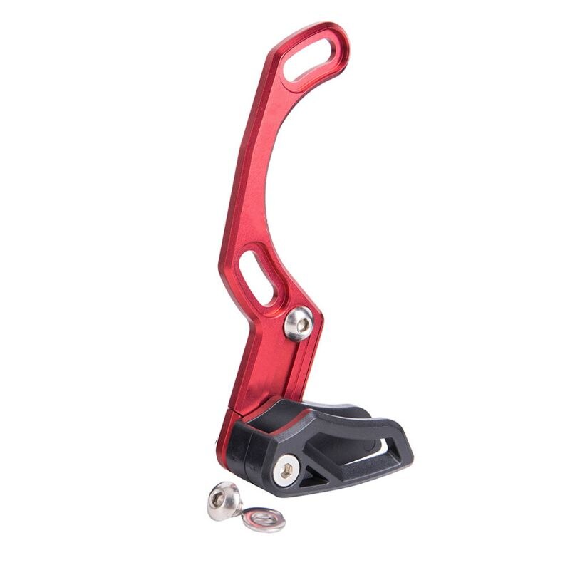 Estabilizador de cadena de bicicleta , aleación de aluminio, guía de cadena protectora, componentes de bicicleta de montaña ISCG03 05 BB: 05 red