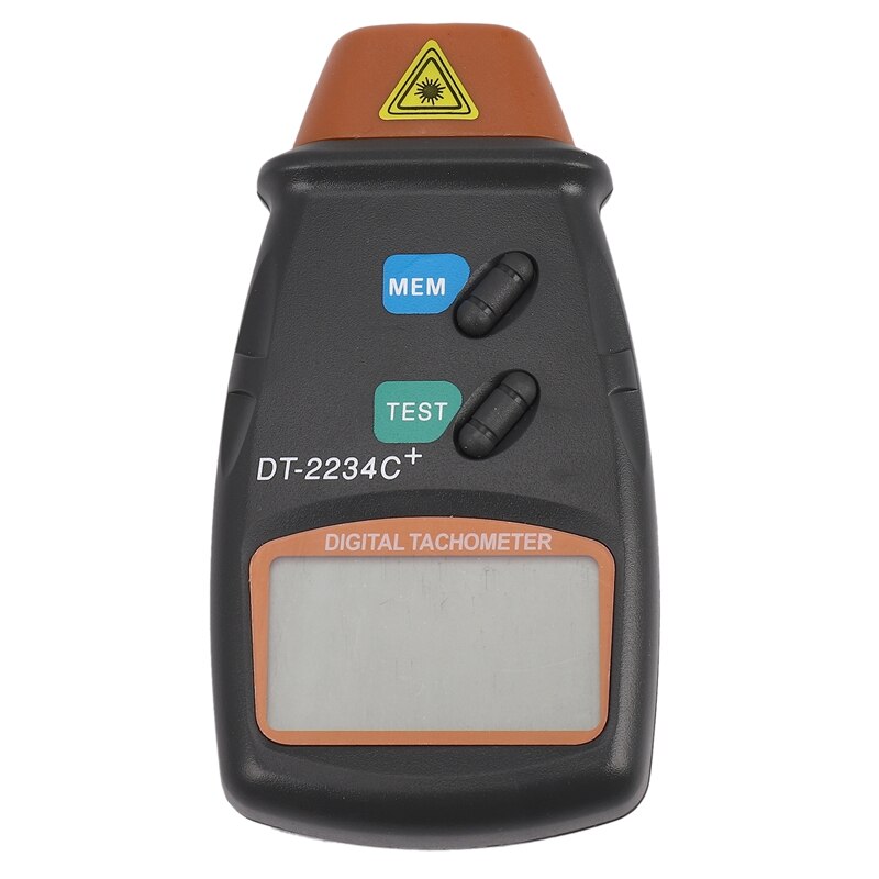 Digital Tachometer Rpm Meter Non-Contact 2.5Rpm-99999Rpm Lcd Display Speed Meter Dt2234C Tester Speed