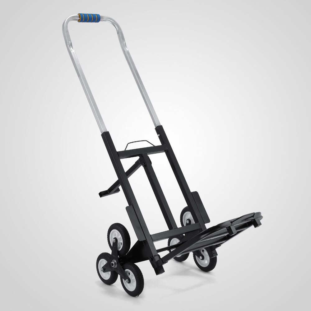 Portable Stair Climbing Folding Cart Climb Moving Up To 420lb Hand Truck Dolly