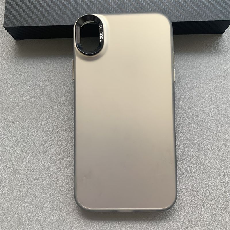 Para iPhone x funda iPhone XR funda de teléfono iPhone XS funda iPhone XS MAX 7 8 plus 8p fundas de lujo metálica Aurora piel mate cubierta: Verde militar / Para iPhone 16 Pro Max