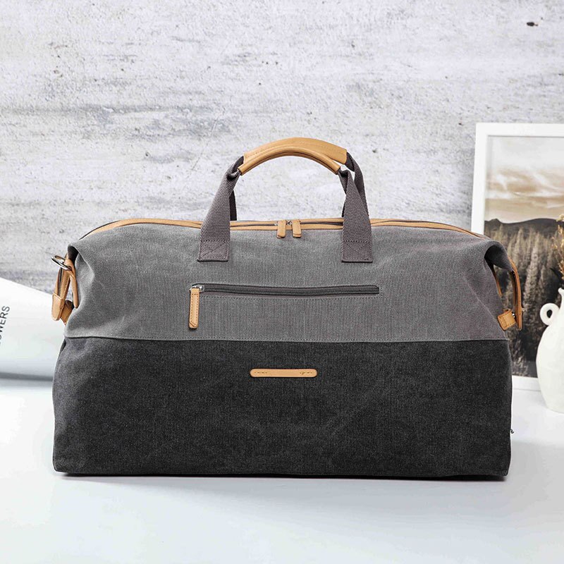 Mannen Canvas Travel Duffle Tassen Grote capaciteit Handtas mannelijke Vintage Bagage Tassen Casual Computer Laptop Tote Multifunctionele
