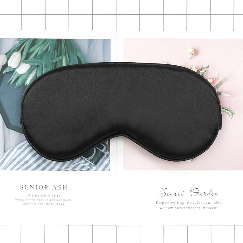 Máscara 3d para dormir, máscara para os olhos, dormir natural, tampa dos olhos, macia, portátil, venda, para viagem, 1 peça olho patc