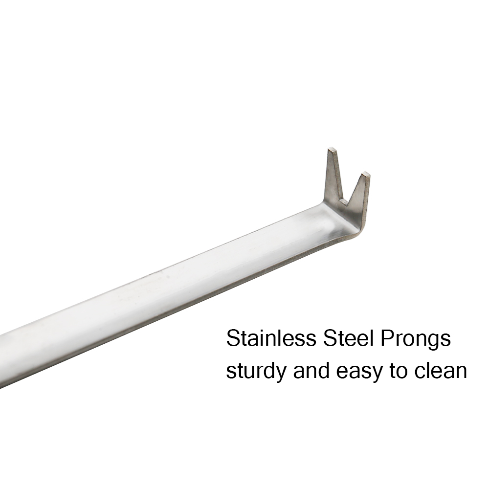 SHANGPEIXUAN Pizza Spinner Draaivork 19 inch RVS Pizza Turner Pizza Outdoor Pizza Gereedschap Oven Accessoires