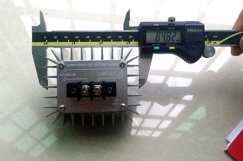 Regulador de voltaje SCR de 220V, 5000W, controlador de velocidad Moror, termostato de atenuación de luz