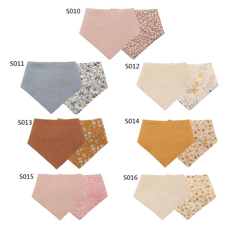 Bavaglini per neonati Bandana in cotone 1 Pc grembiule per neonati panni per Burp asciugamano morbido Saliva 97BE