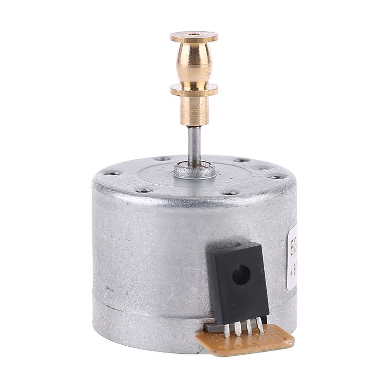 EG530SD-3F DC5-12V 3-Speed 33/45/78 RPM Adjustable Metal Turntables Motor Copper Sleeve Motor for Turntable Record Player