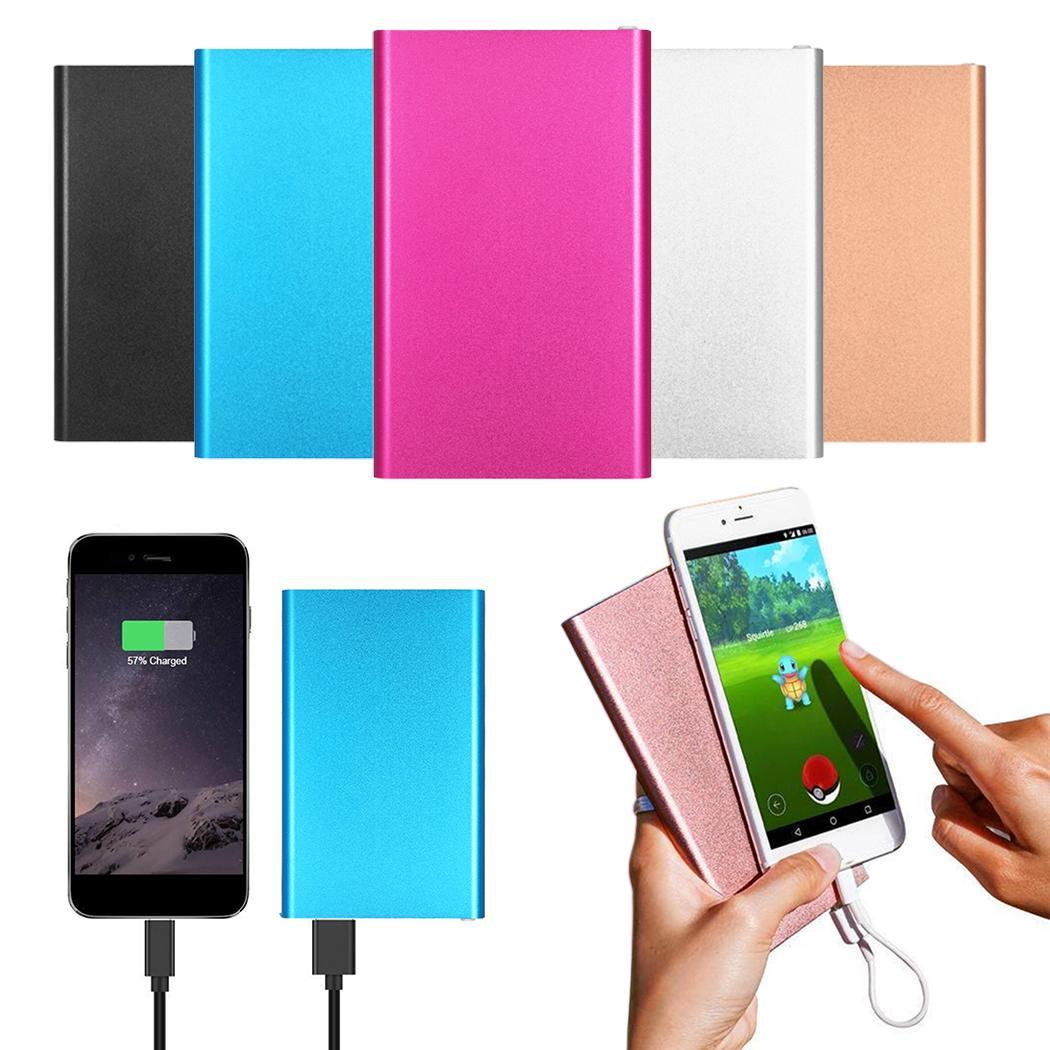 Ultra-thin External Battery Power Bank 12000 mAh Portable Generic Emergency Mobile Power Charger For Cell Phone Tablets