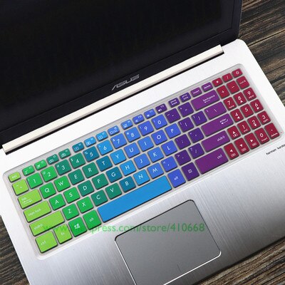 15.6 inch Laptop Keyboard Cover Skin For Asus VivoBook Pro 15 N580 N580G N580GD N580VD M580VD M580 NX580VD YX570ZD YX570ud YX570: Color 3