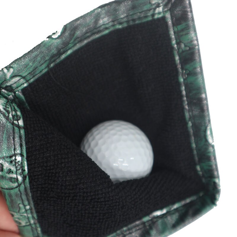 Kwadratowa piłka golfowa ręcznik robić czyszczenia nowy projekt PU wieża golfowa wodoodporny materiał ręcznik powierzchniowy